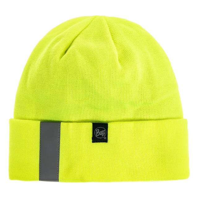 Czapka Buff Safety Knitted Polar Beanie Fluor - Yellow