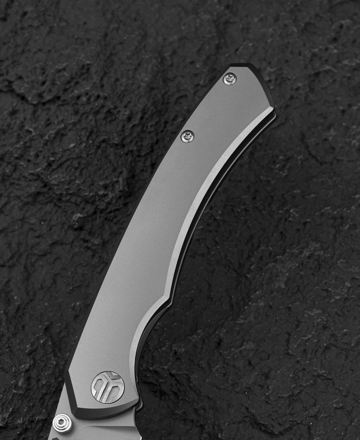 Nóż składany Bestech Clastic - White Bead Blast