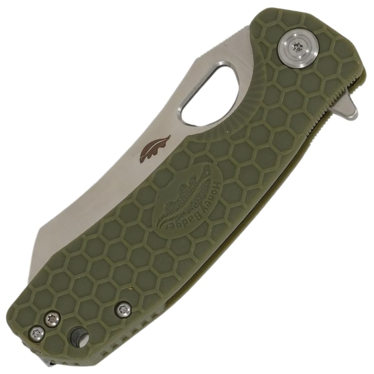 Nóż składany Honey Badger Wharncleaver Large - Green