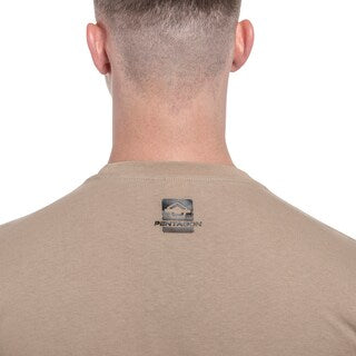 Koszulka T-Shirt Pentagon Ageron "Build Your Gear" - Khaki
