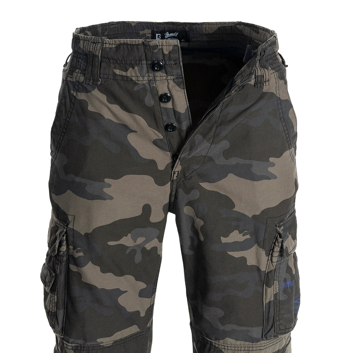 Spodnie wojskowe Brandit Pure Vintage Dark Camo