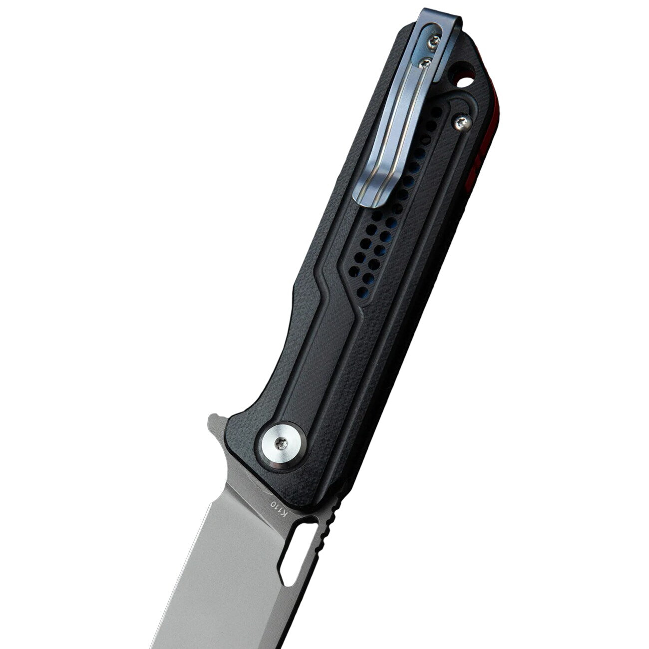 Nóż składany Bestech Knives Circuit Grey Titanium - Black
