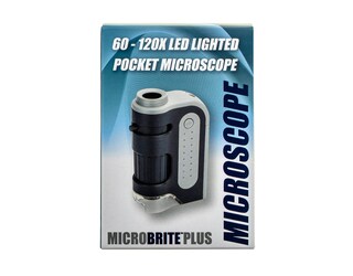 Mikroskop kieszonkowy Carson MicroBrite Plus 60-120x