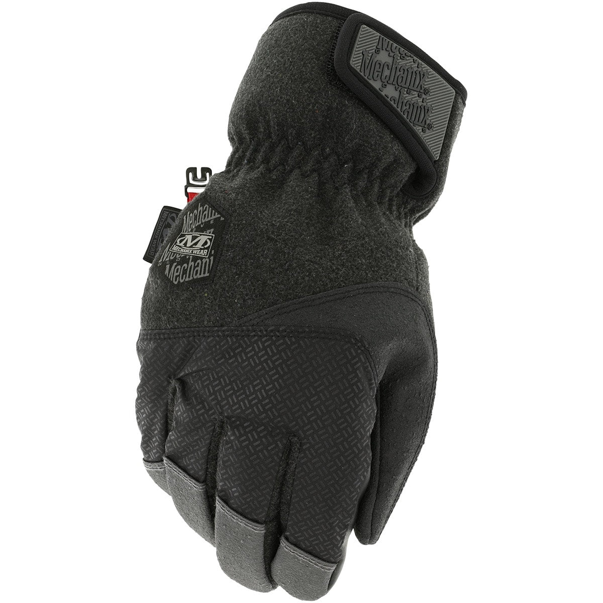 Rękawice taktyczne Mechanix Wear ColdWork WindShell - Black/Grey