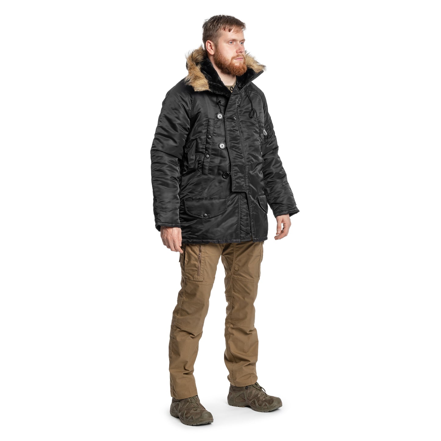 Kurtka Mil-Tec N3B Parka - Black