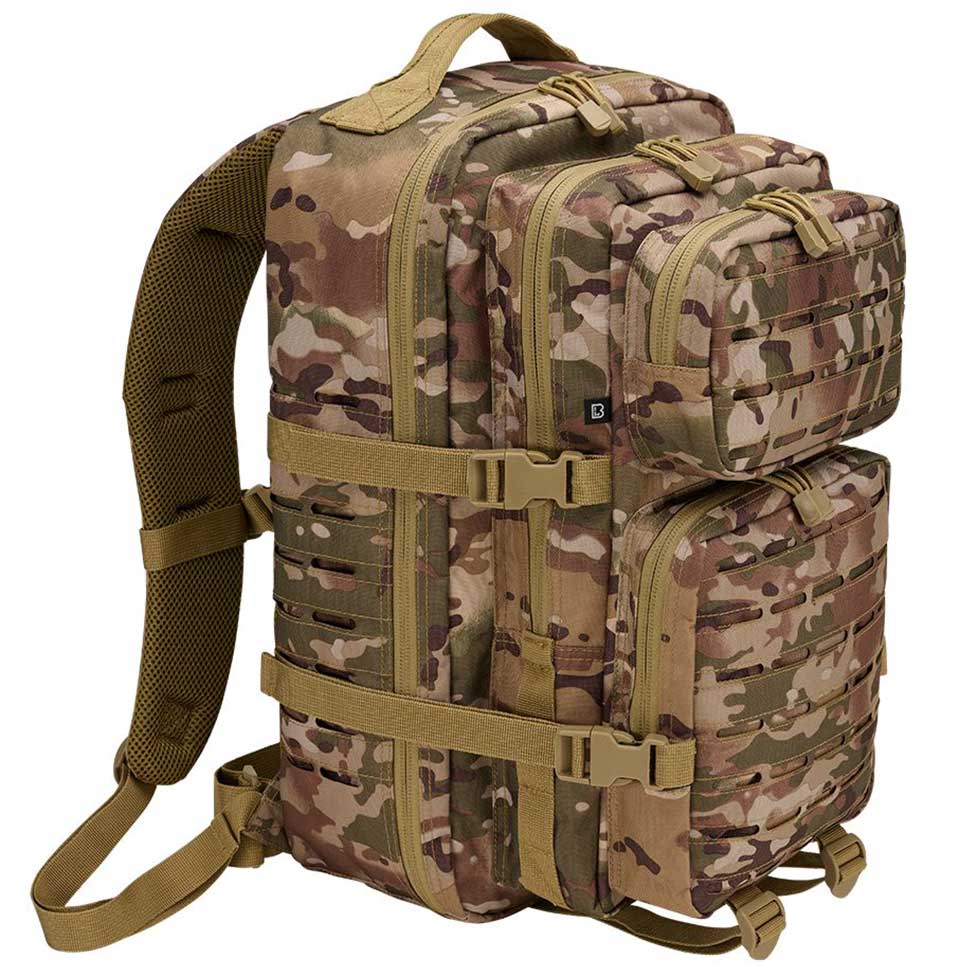 Plecak Brandit US Cooper Lasercut 40 l - Arid MC Camo