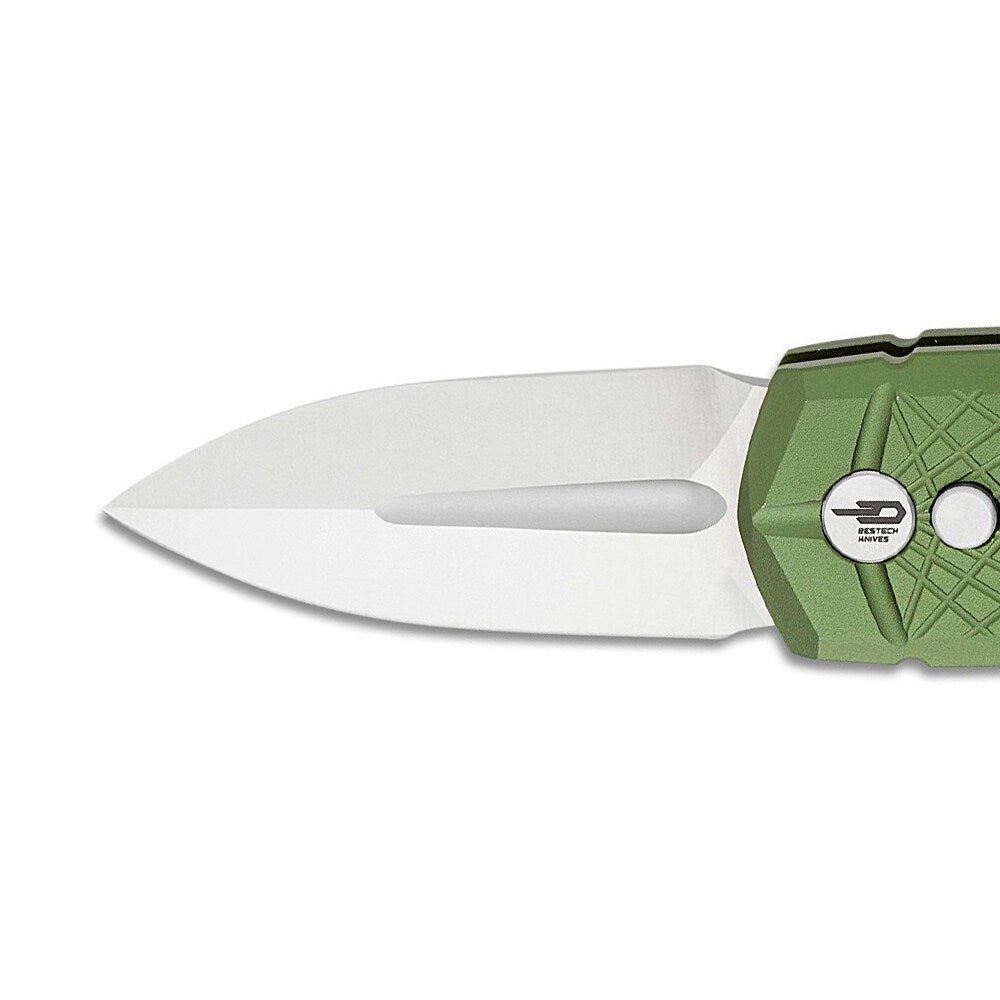 Nóż składany Bestech Knives QUQU Aluminum - Olive