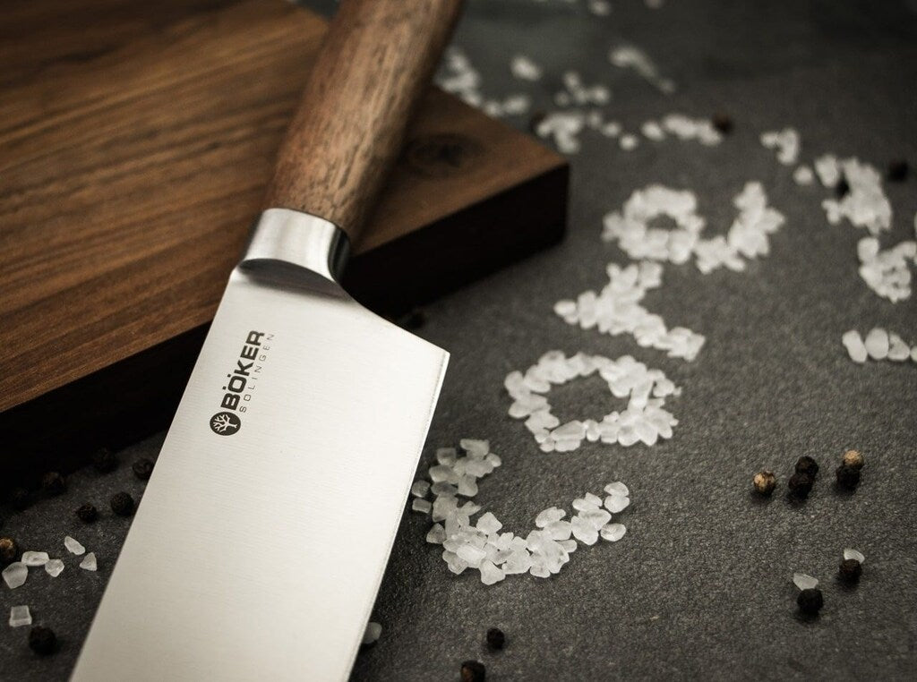 Nóż kuchenny Boker Solingen Core Walnut 16 cm
