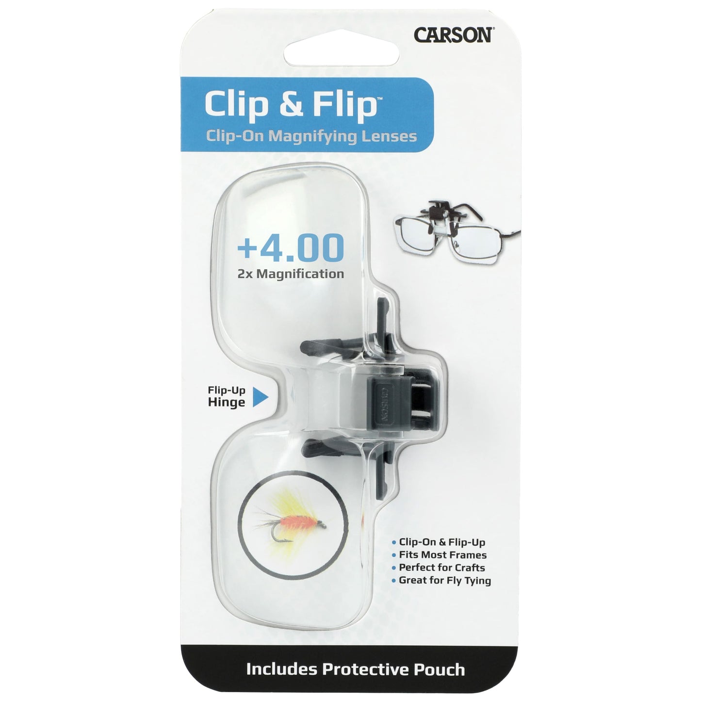 Soczewki powiększające Carson Clip and Flip 2x