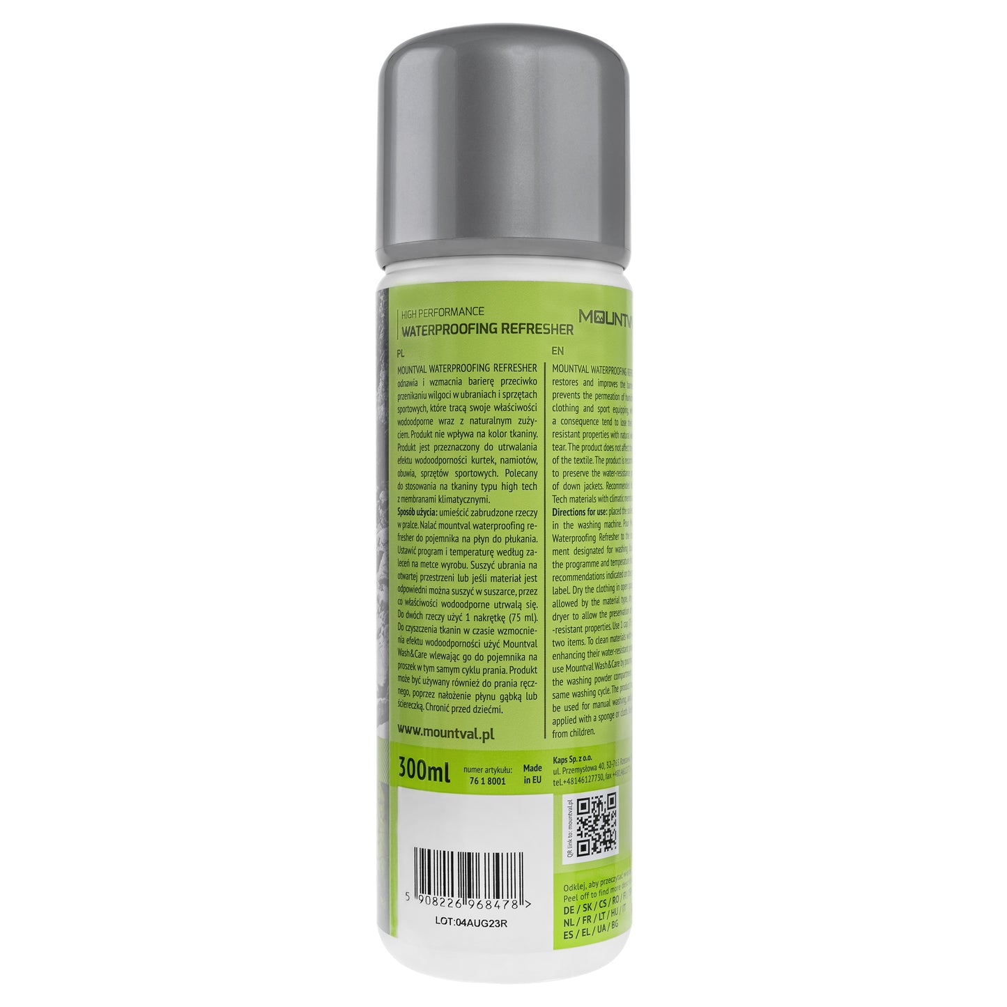 Płyn Mountval Waterproofing Refresher do prania i impregnacji 300 ml