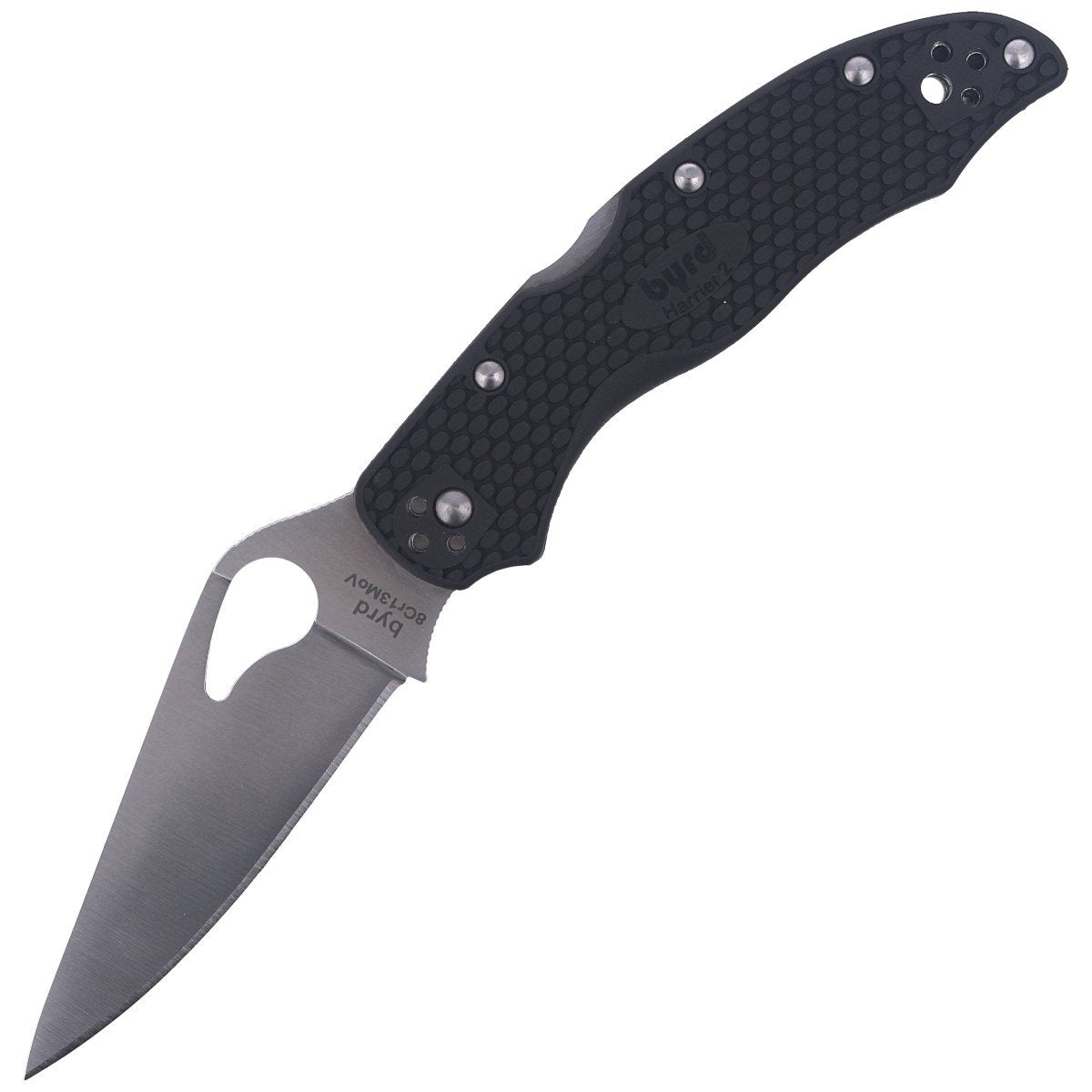 Nóż składany Spyderco Byrd Harrier 2 8Cr13MoV - Black
