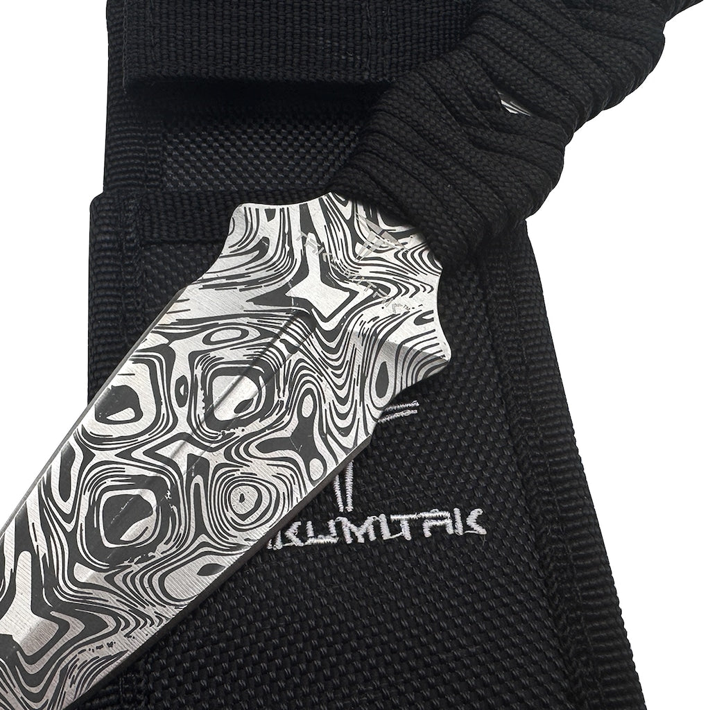 Nóż Takumitak Defender - Damascus/Black