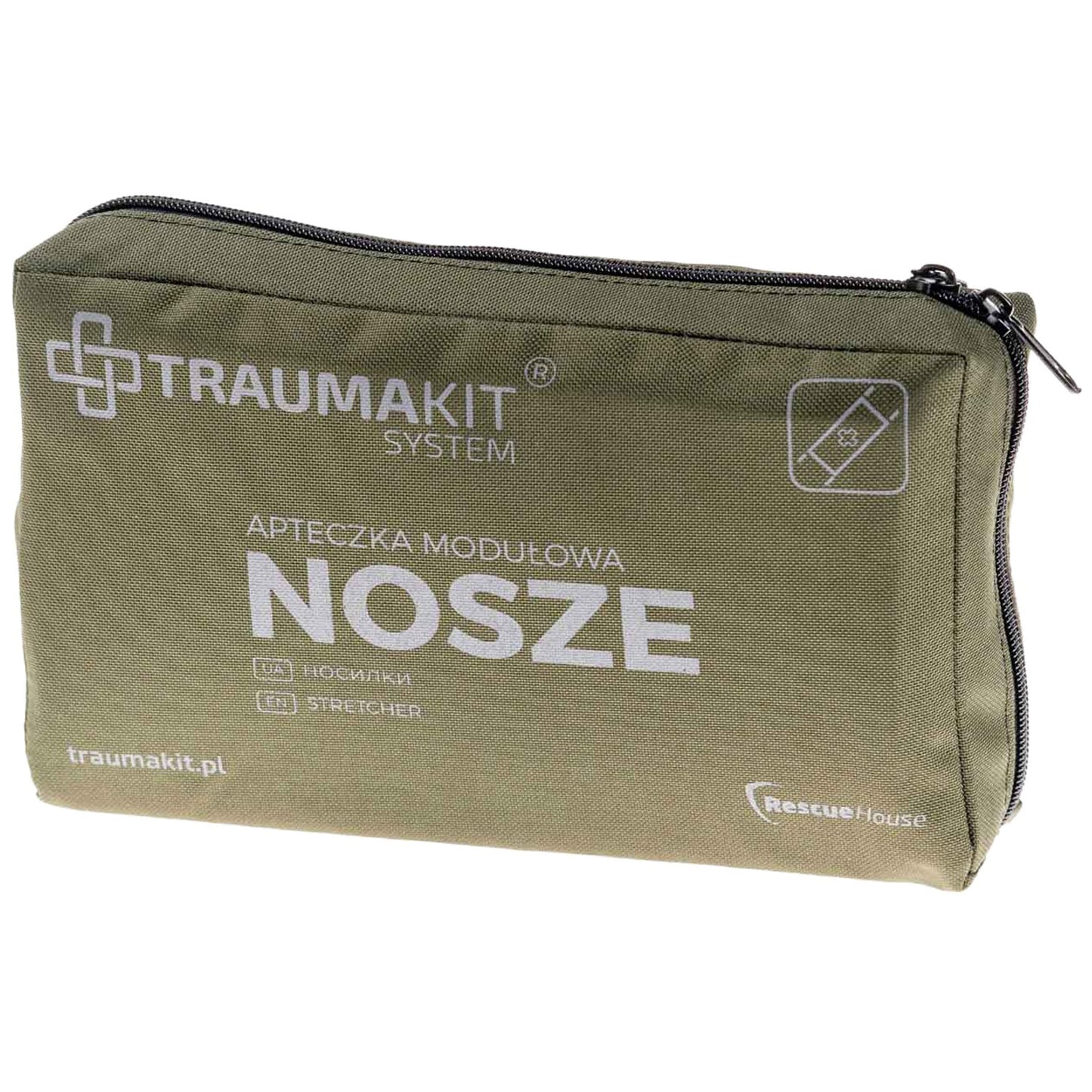 Apteczka modułowa AedMax Trauma Kit Nosze - Zielona