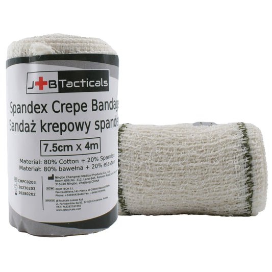 Bandaż elastyczny JB Tacticals Spandex Crepe Bandage 7,5 cm x 4 m