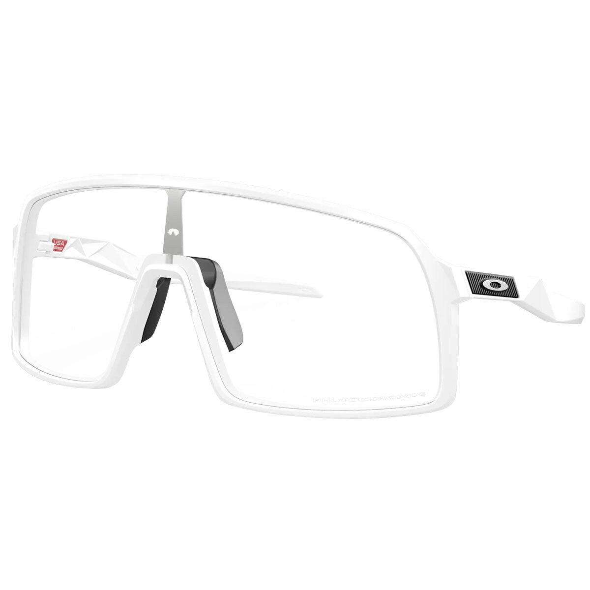 Okulary ochronne Oakley Sutro - Matte White/Clear Photochromic