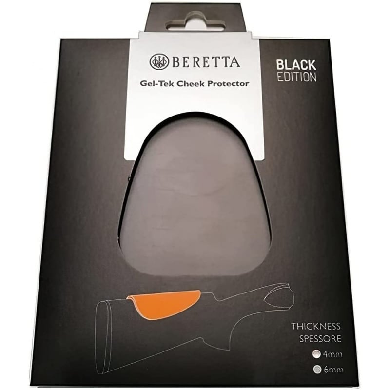 Poduszka policzkowa Beretta żelowa do kolby 4 mm - Black