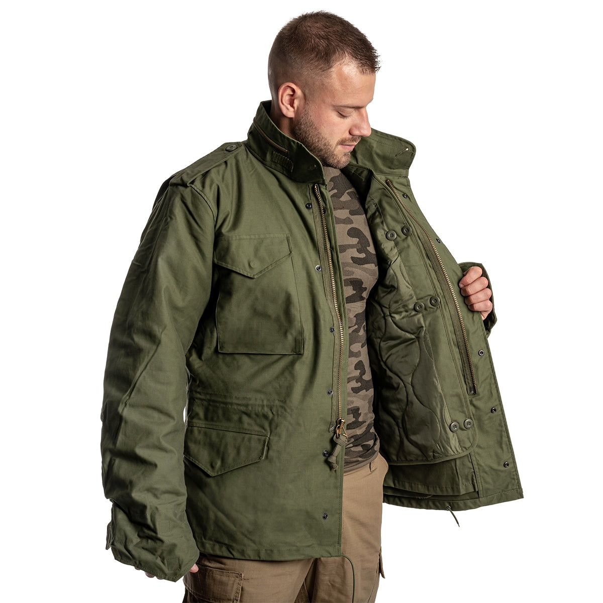 Kurtka Helikon M65 Nyco - Olive Green