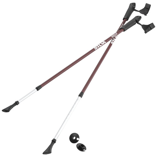 Kije do nordic walking Silva Walking Poles - Brown