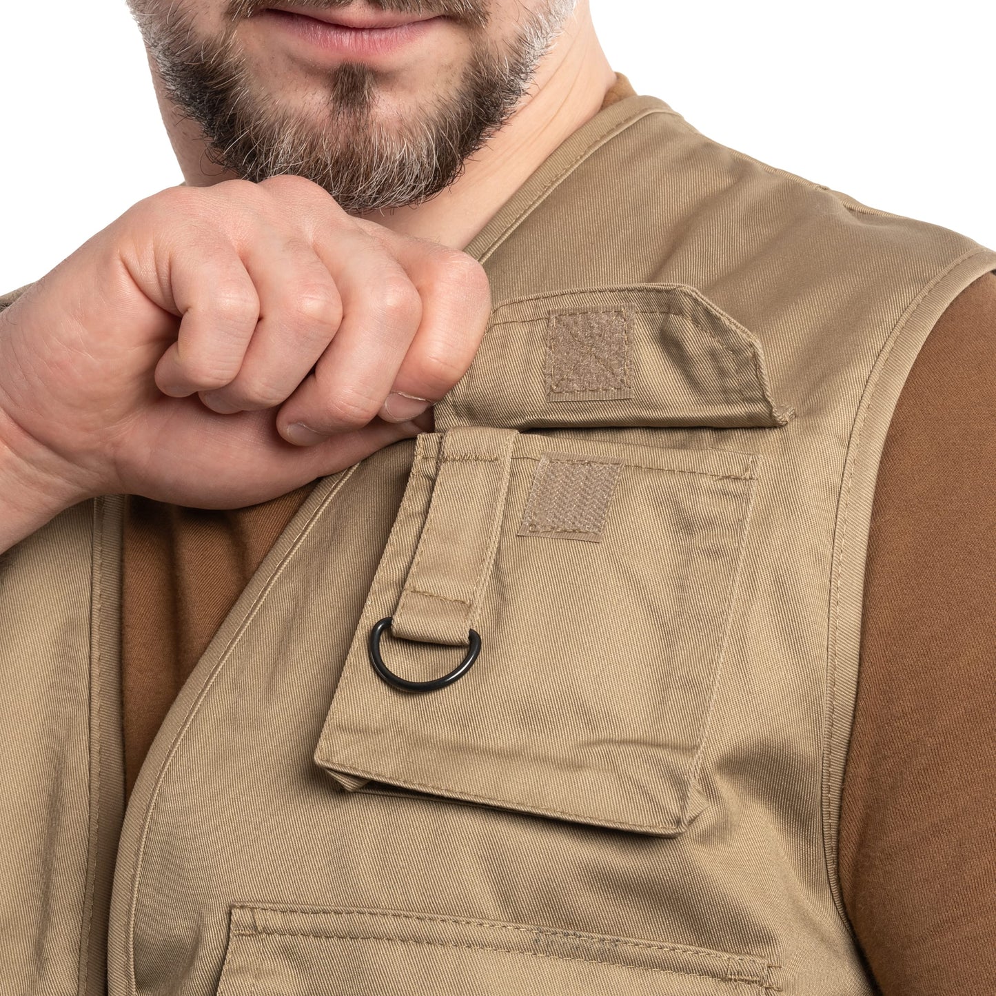 Bezrękawnik Mil-Tec - Khaki