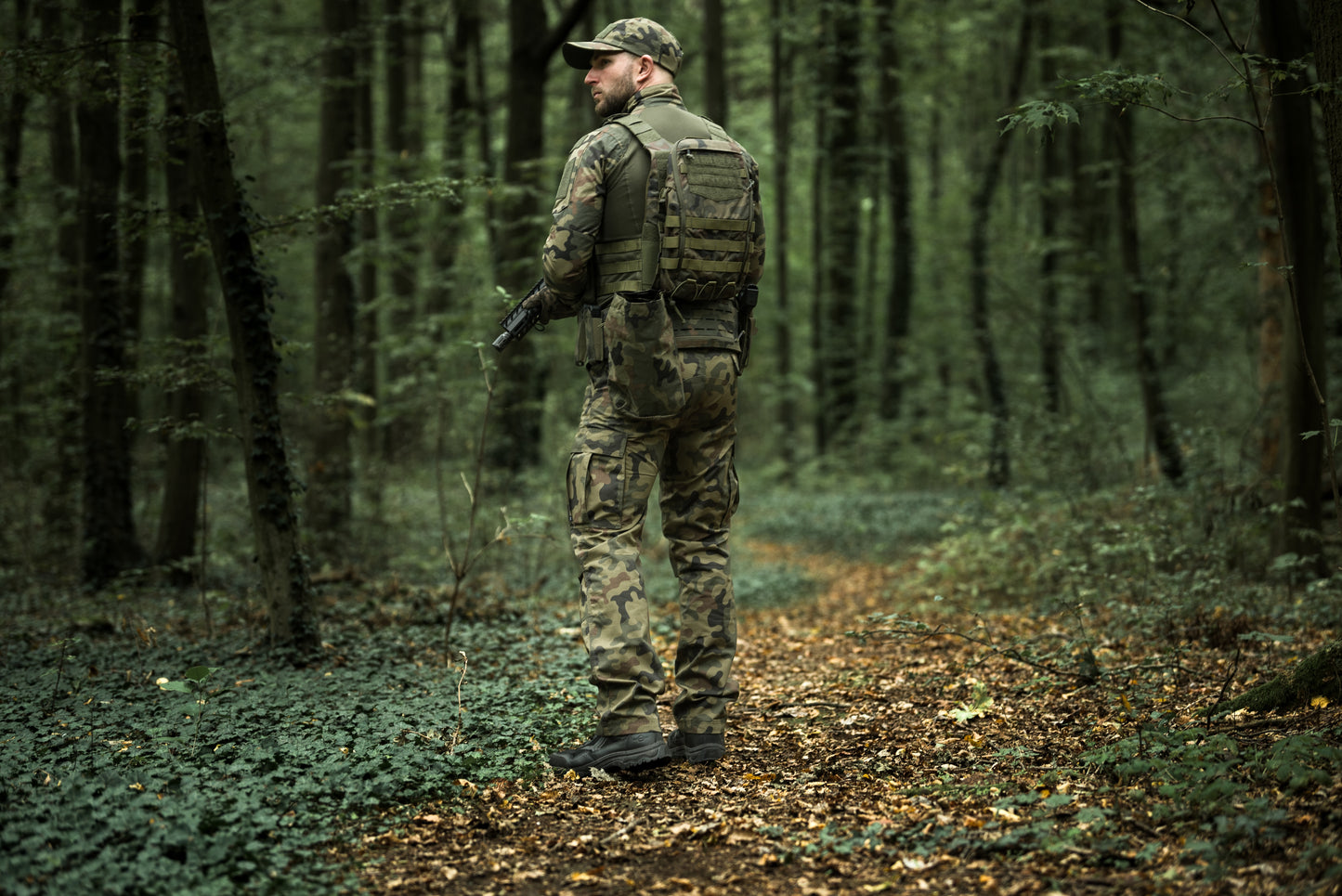 Bluza Helikon MCDU Combat Shirt NyCo Rip-Stop - wz.93 Pantera PL Woodland