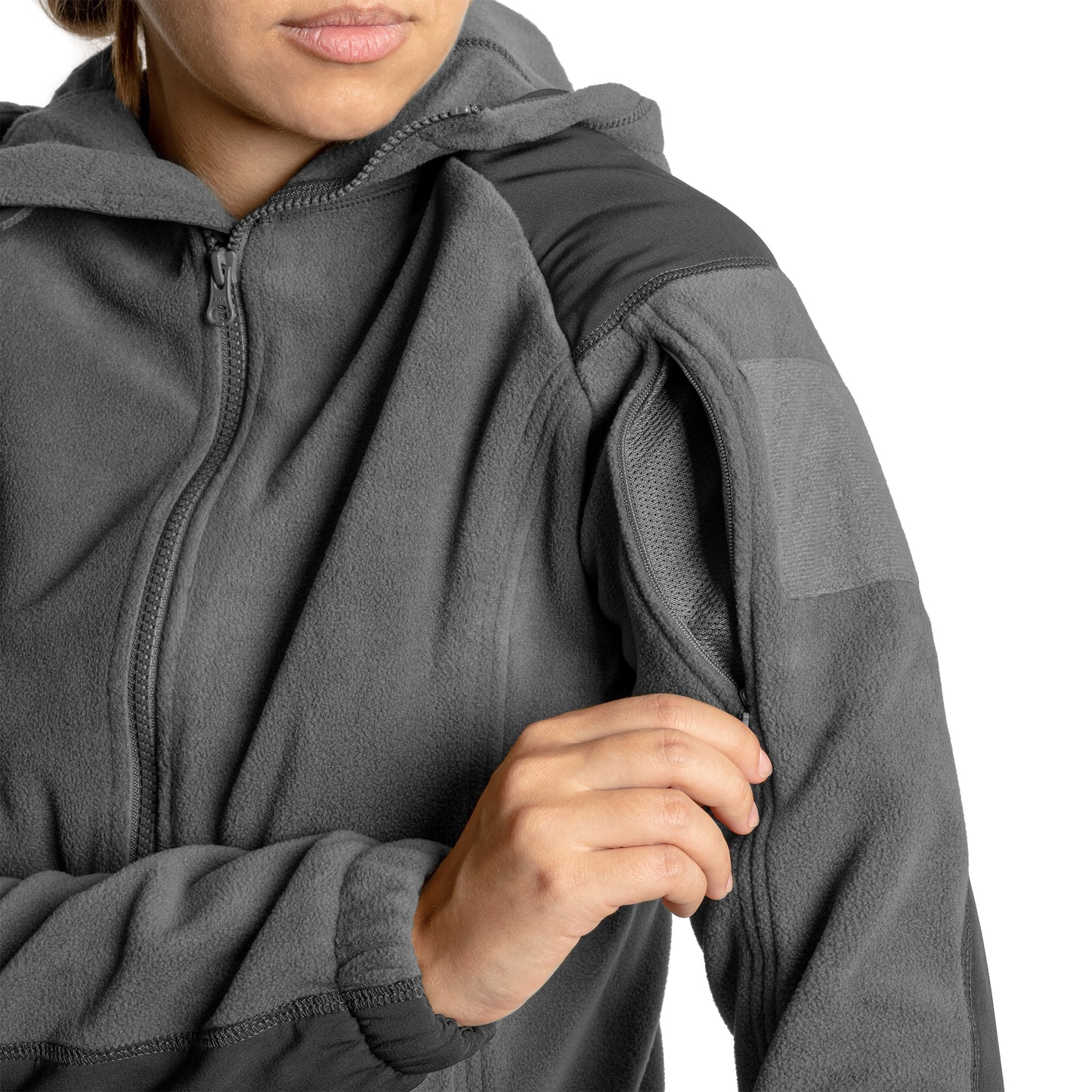 Polar damski Helikon Cumulus Heavy Fleece - Shadow Grey