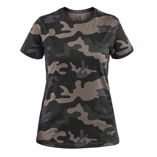 Koszulka T-shirt damska Brandit - Dark Camo