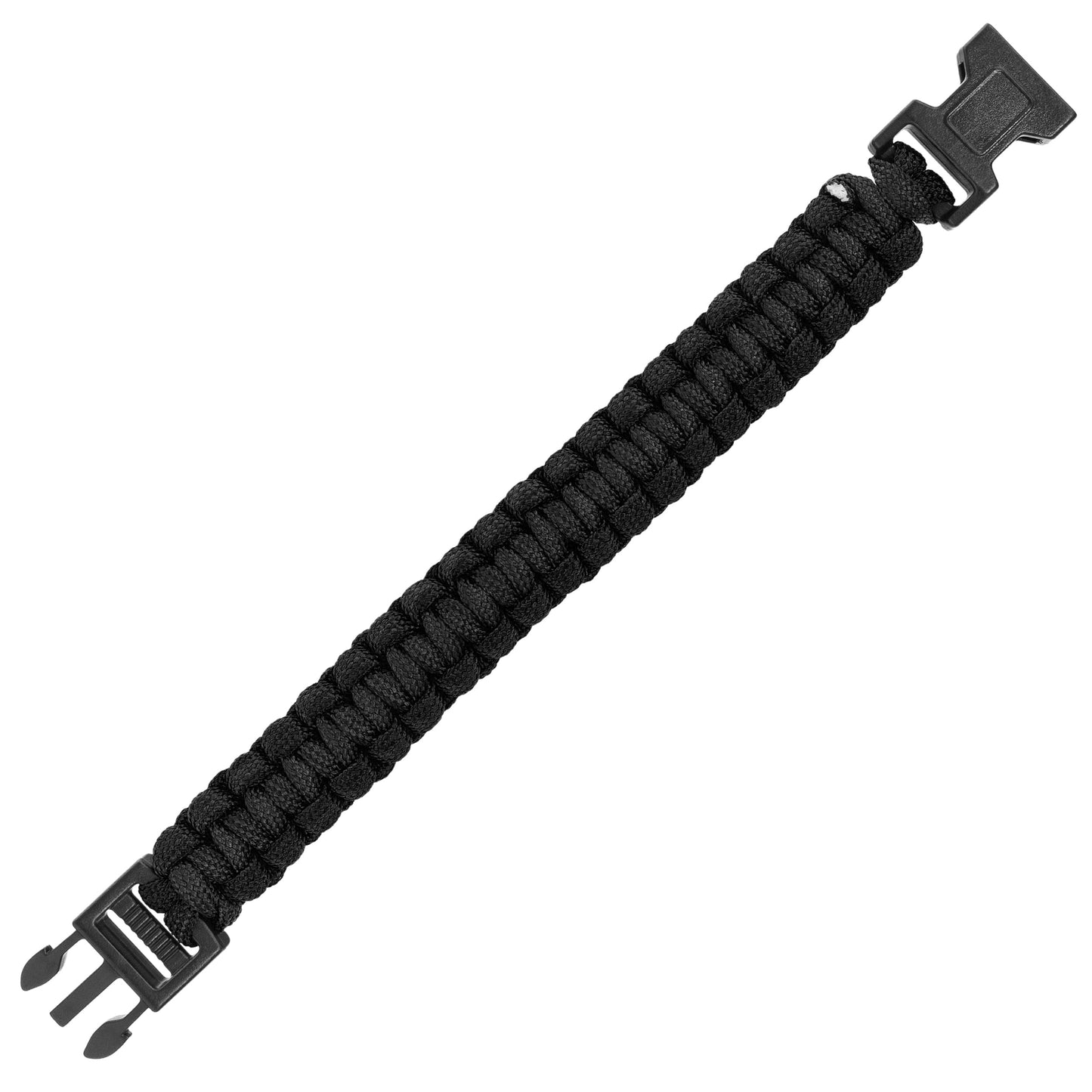 Bransoletka Paracord Badger Outdoor 550 klamra - Black