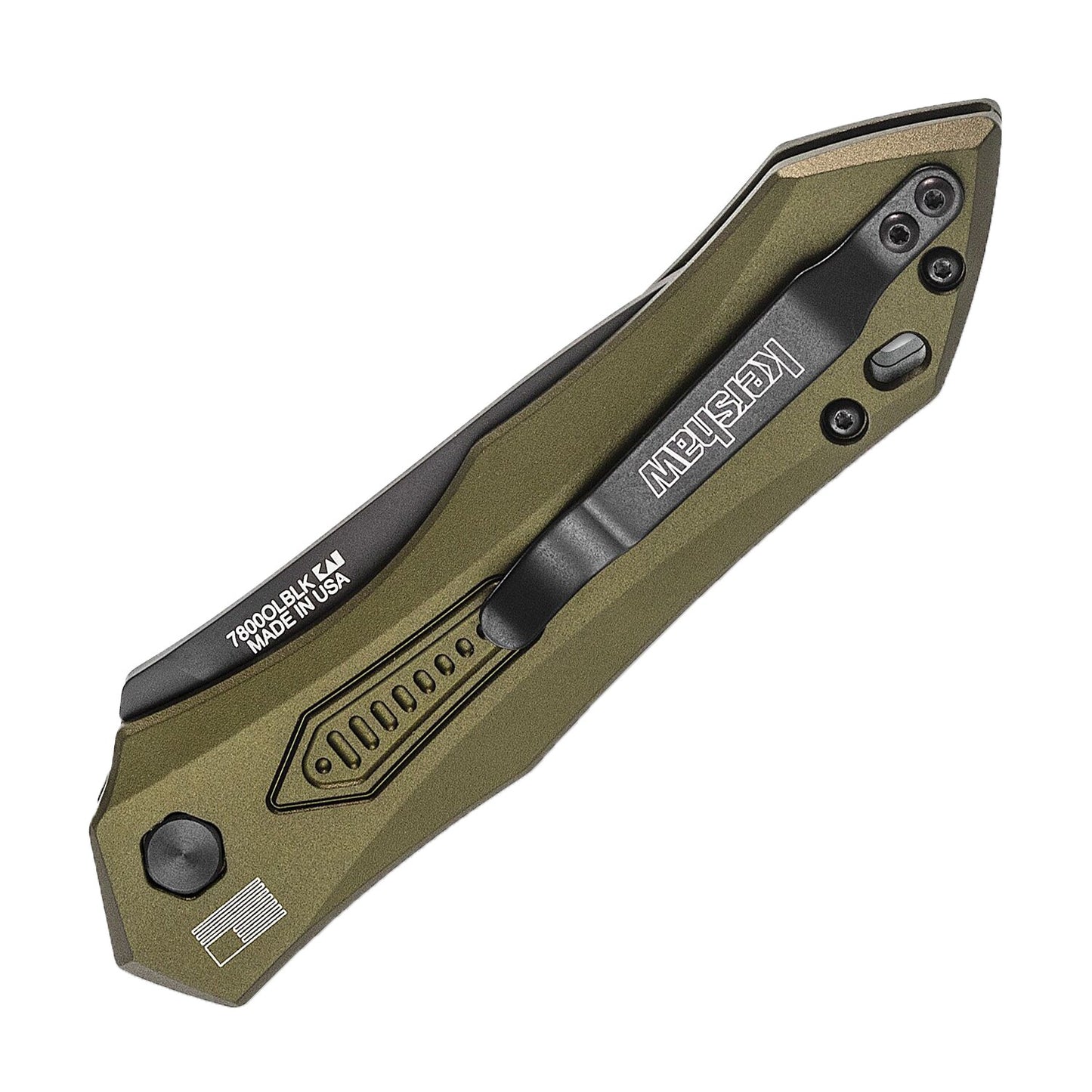 Nóż sprężynowy Kershaw Launch 6 Auto - Olive/Black