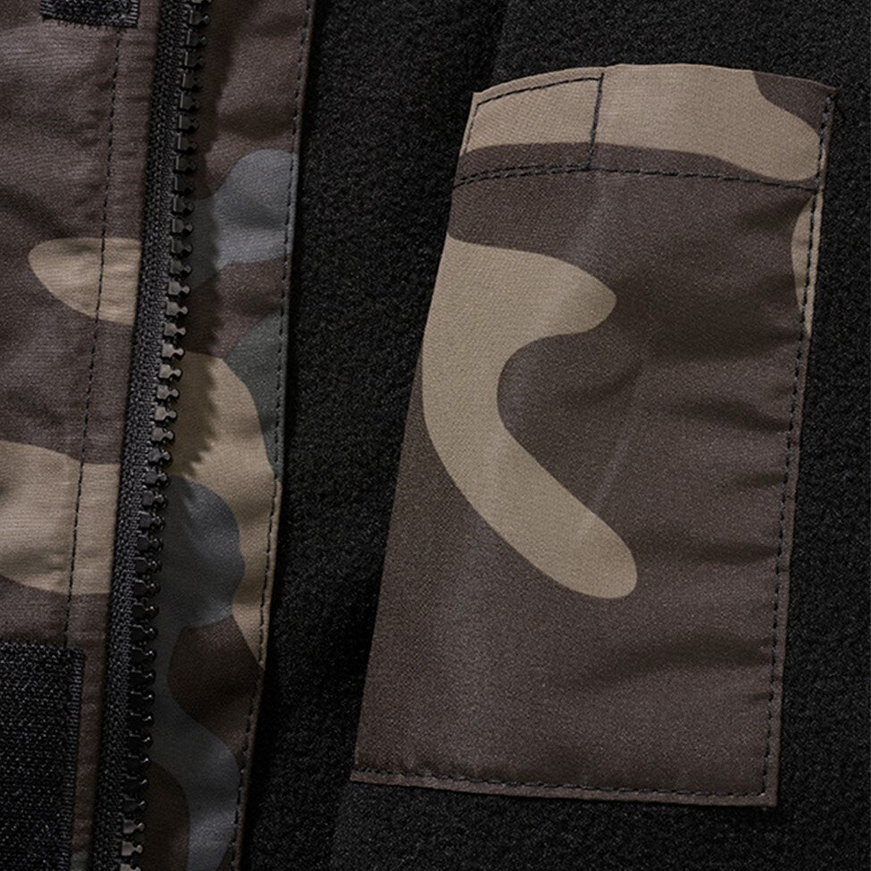 Kurtka dziecięca Brandit Windbreaker Frontzip - Dark Camo