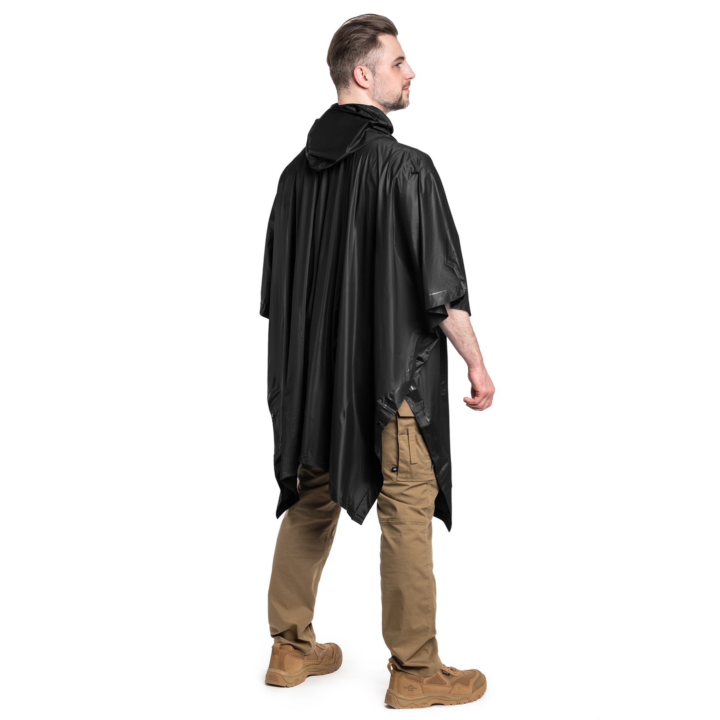 Ponczo Mil-Tec PVC - Black