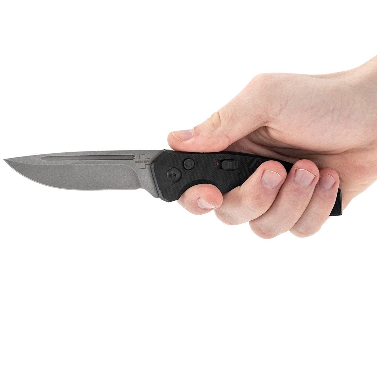 Nóż sprężynowy Boker Plus Intention II - Black