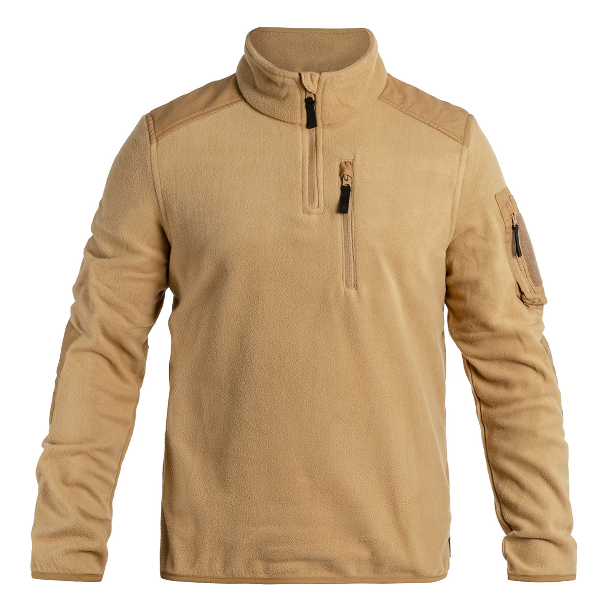 Polar Brandit Fleece Troyer Ripstop - Coyote