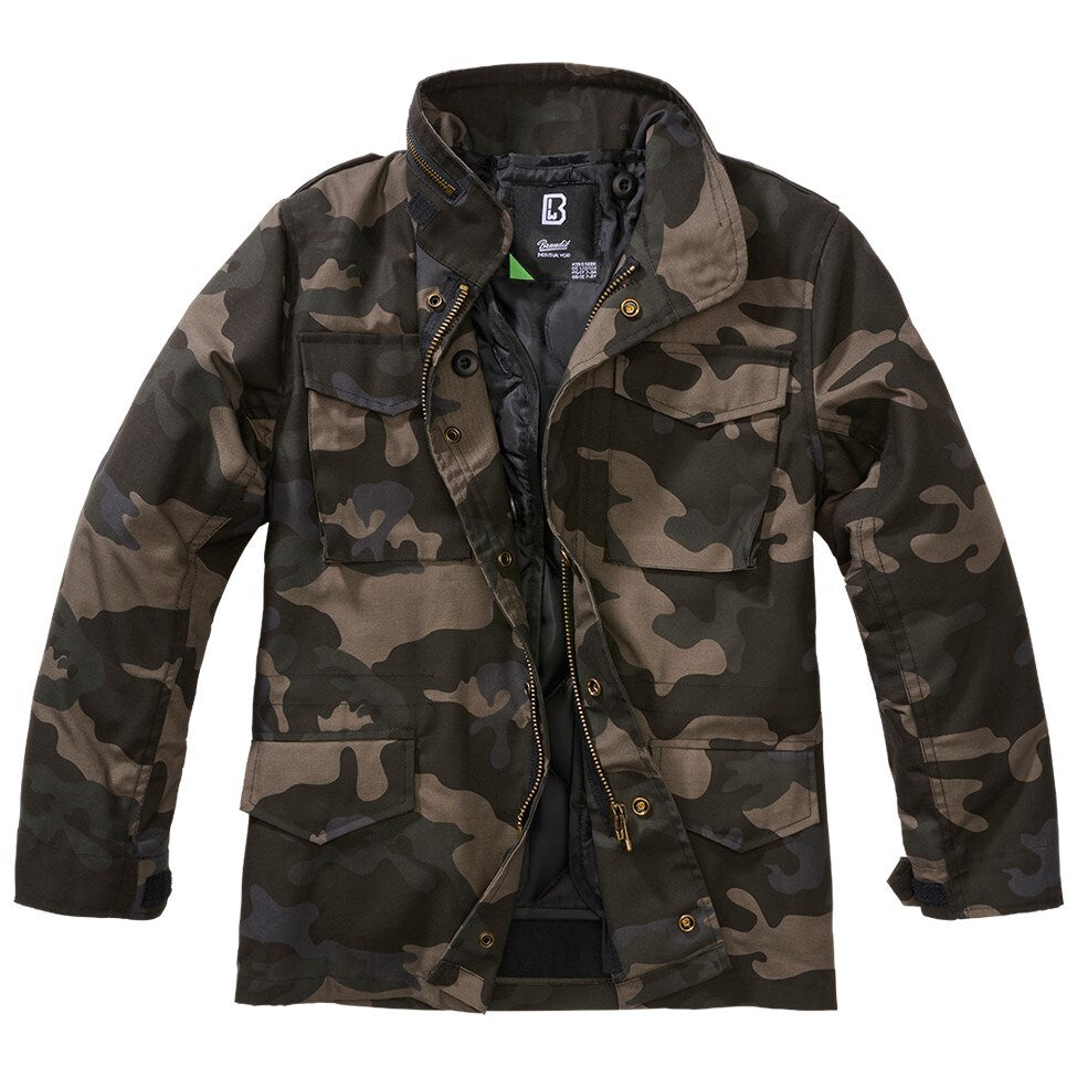 Kurtka dziecięca Brandit M65 Standard - Dark Camo