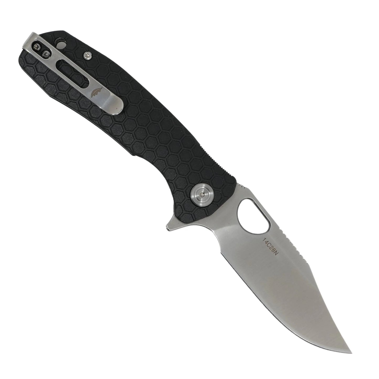 Nóż składany Honey Badger Clip-Point Medium 14C28N - Black