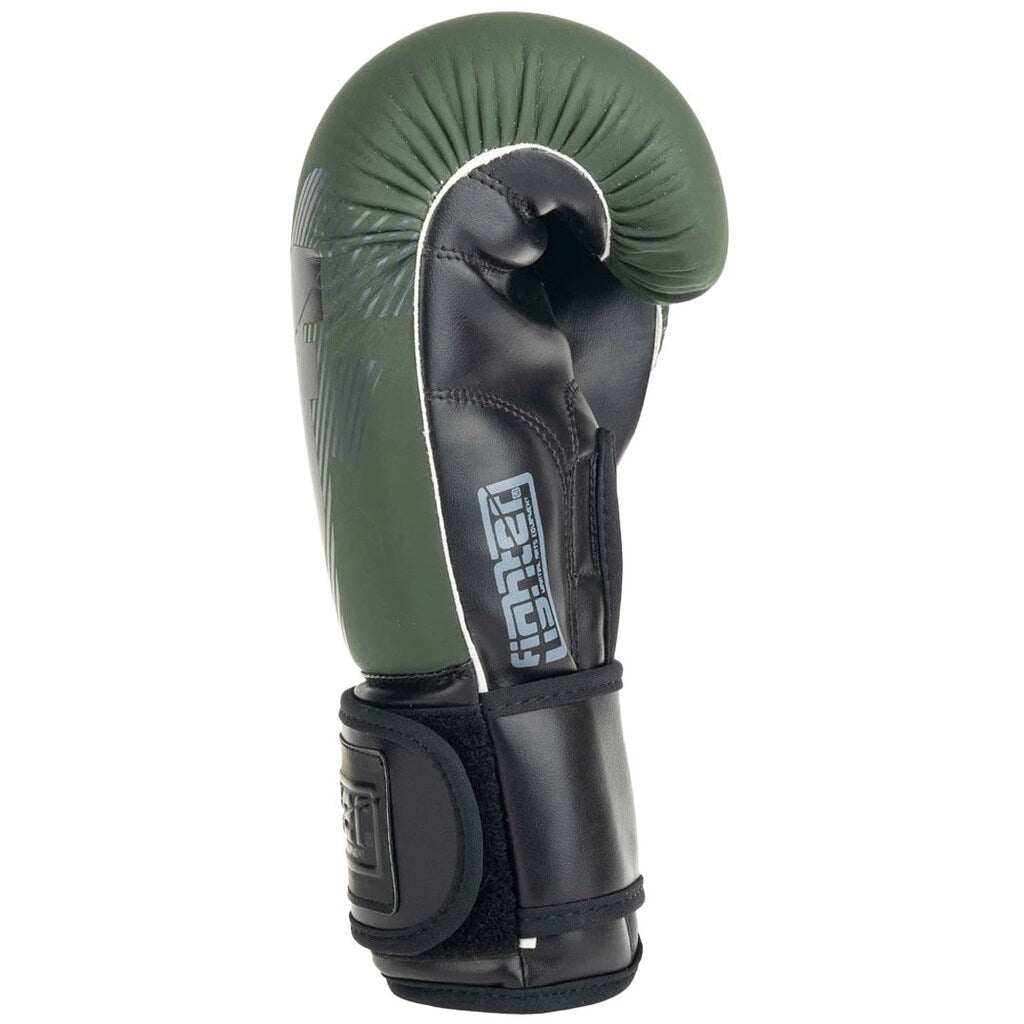 Rękawice bokserskie Fighter Speed - Khaki