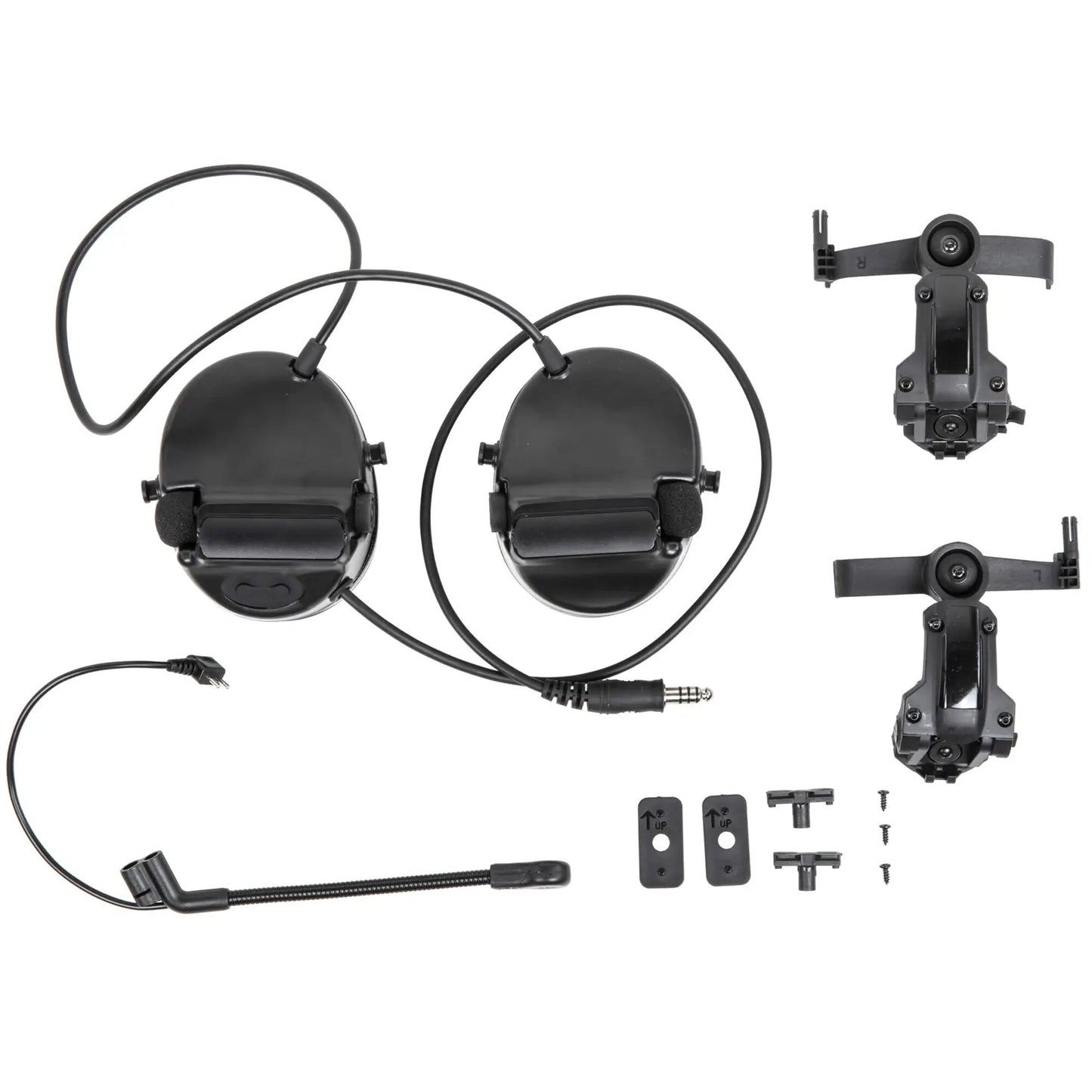 Ochronniki słuchu aktywne Wosport C5 HD-24 - Black