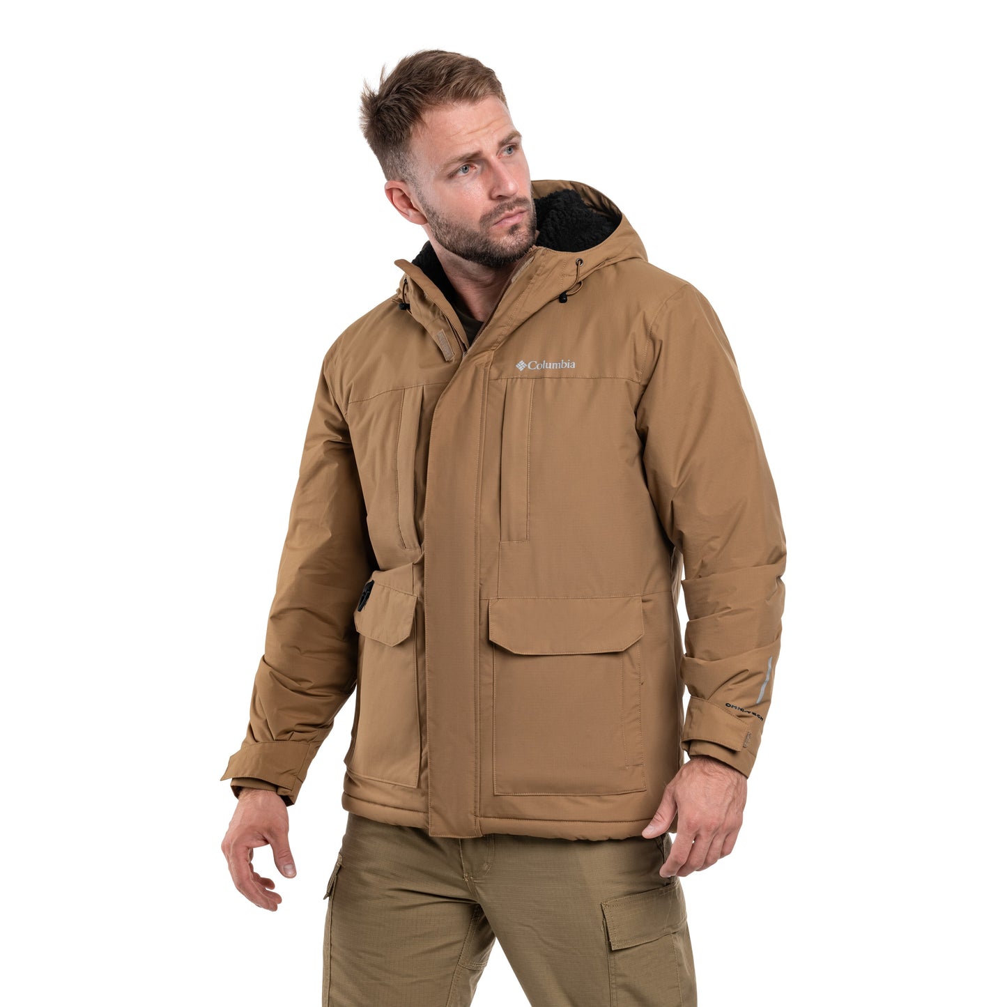 Kurtka Columbia Landroamer Sherpa Lined Waterproof Hooded - Delta