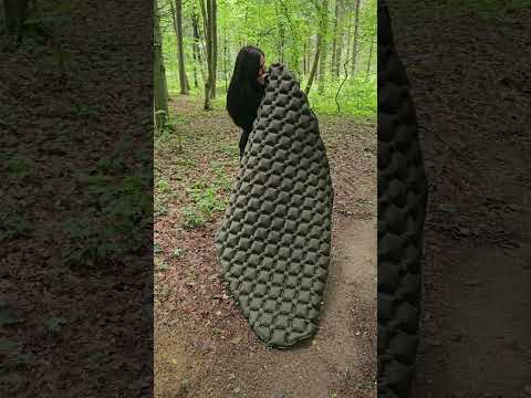 Materac dwuosobowy Badger Outdoor 186 x 116 cm - Olive
