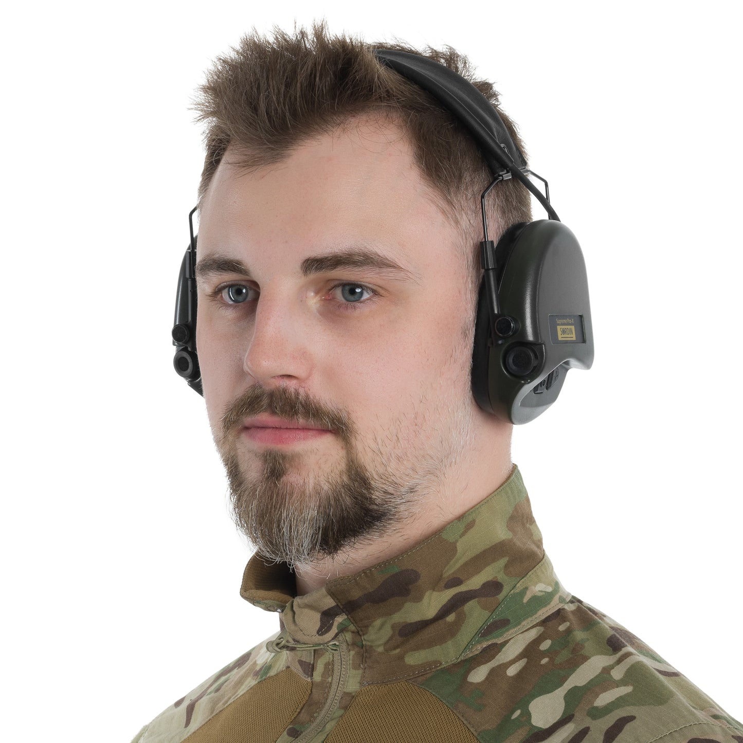 Ochronniki słuchu aktywne Sordin Supreme Pro-X Slim - Green
