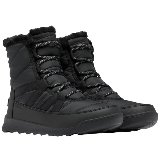 Buty damskie Sorel Whitney II Plus Lace WP - Black/Quarry