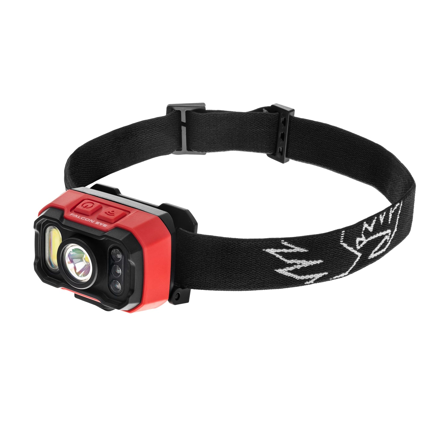 Zestaw latarek Mactronic Falcon Eye - latarka czołowa 900 lumenów + latarka warsztatowa 500 lumenów