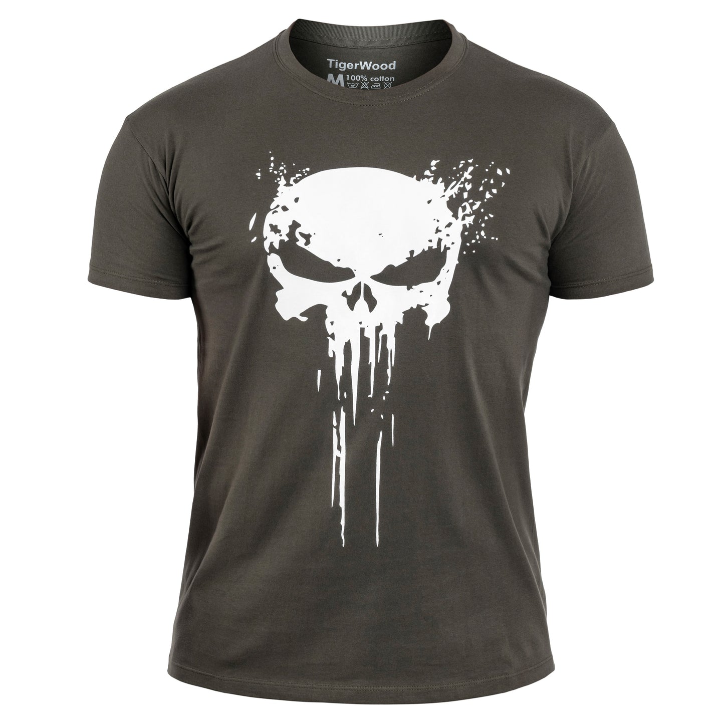 Koszulka T-shirt TigerWood Punisher - Khaki