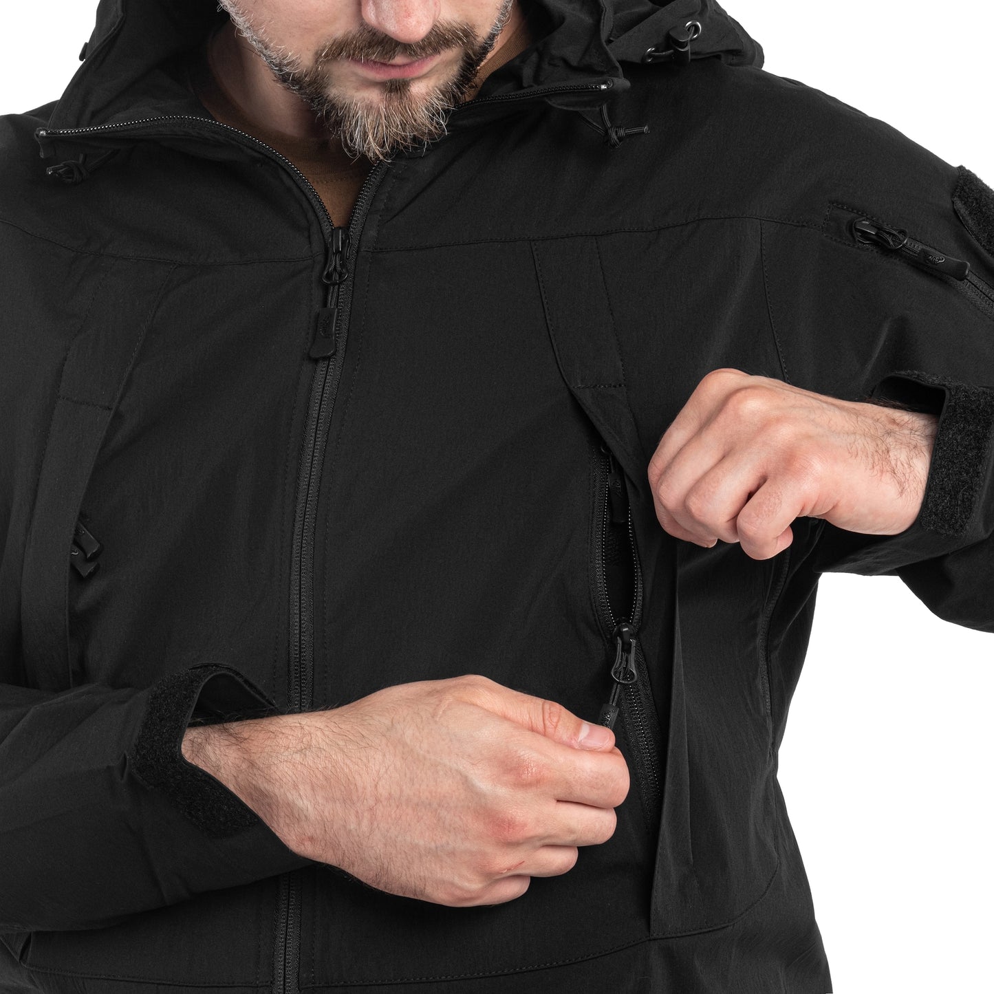 Kurtka Helikon Trooper StormStretch Softshell MK2 - Black