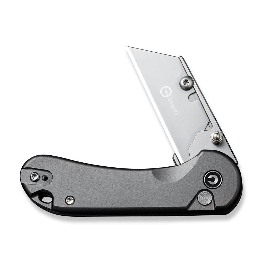 Nóż składany Civivi Elementum Utility Button Lock Aluminium - Grey