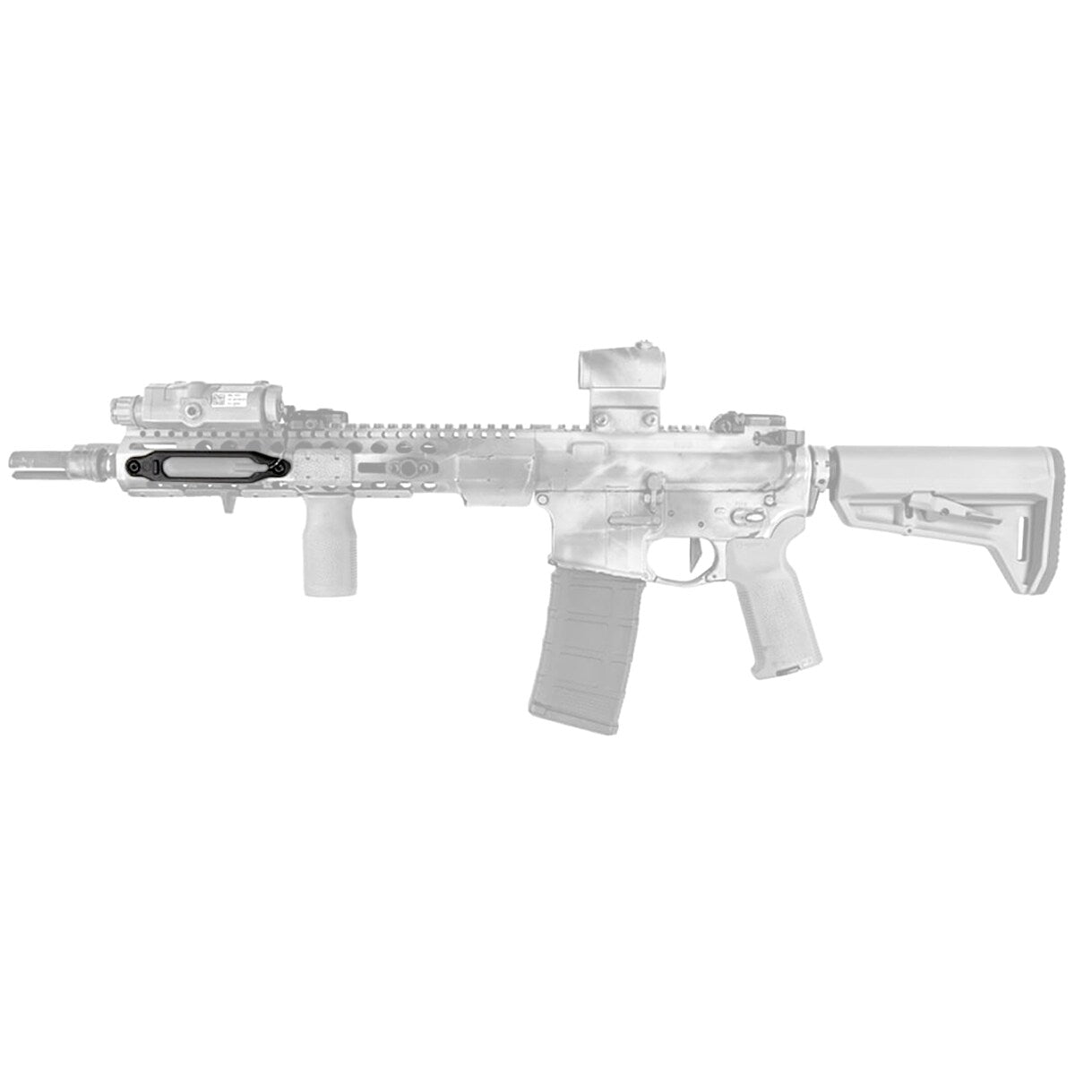 Montaż Magpul M-LOK Tape Switch Mounting Plate do włącznika Insight PEQ - Black