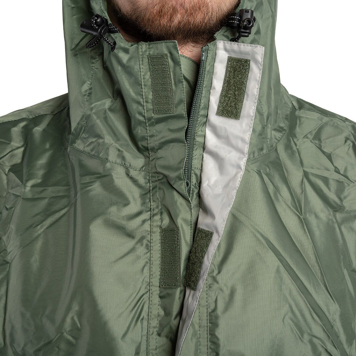 Ponczo Fjord Nansen Traveller Poncho Thyme Green - L/XL
