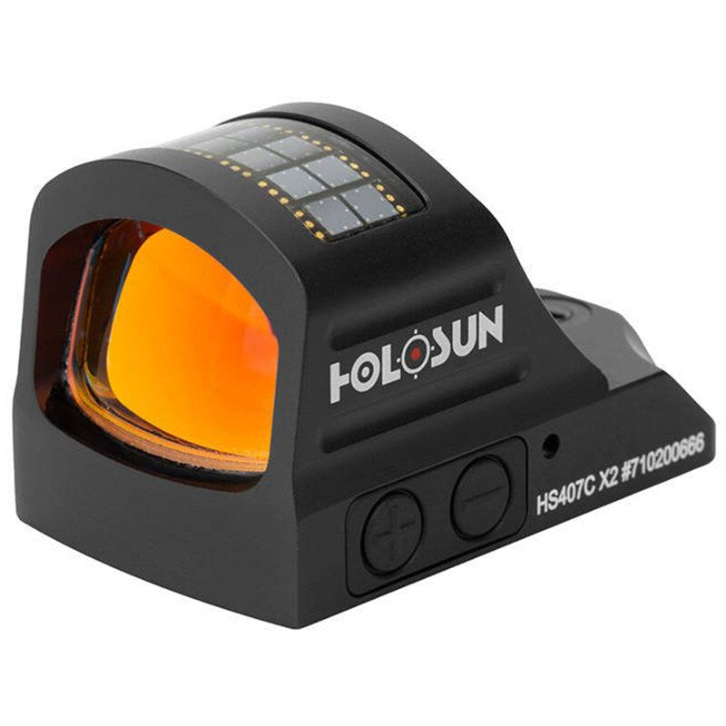 Kolimator Holosun HS407C X2 Micro Red Dot - Solar Panel