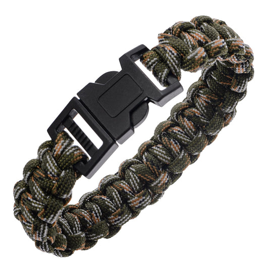 Bransoletka Paracord Badger Outdoor 550 klamra - Camo