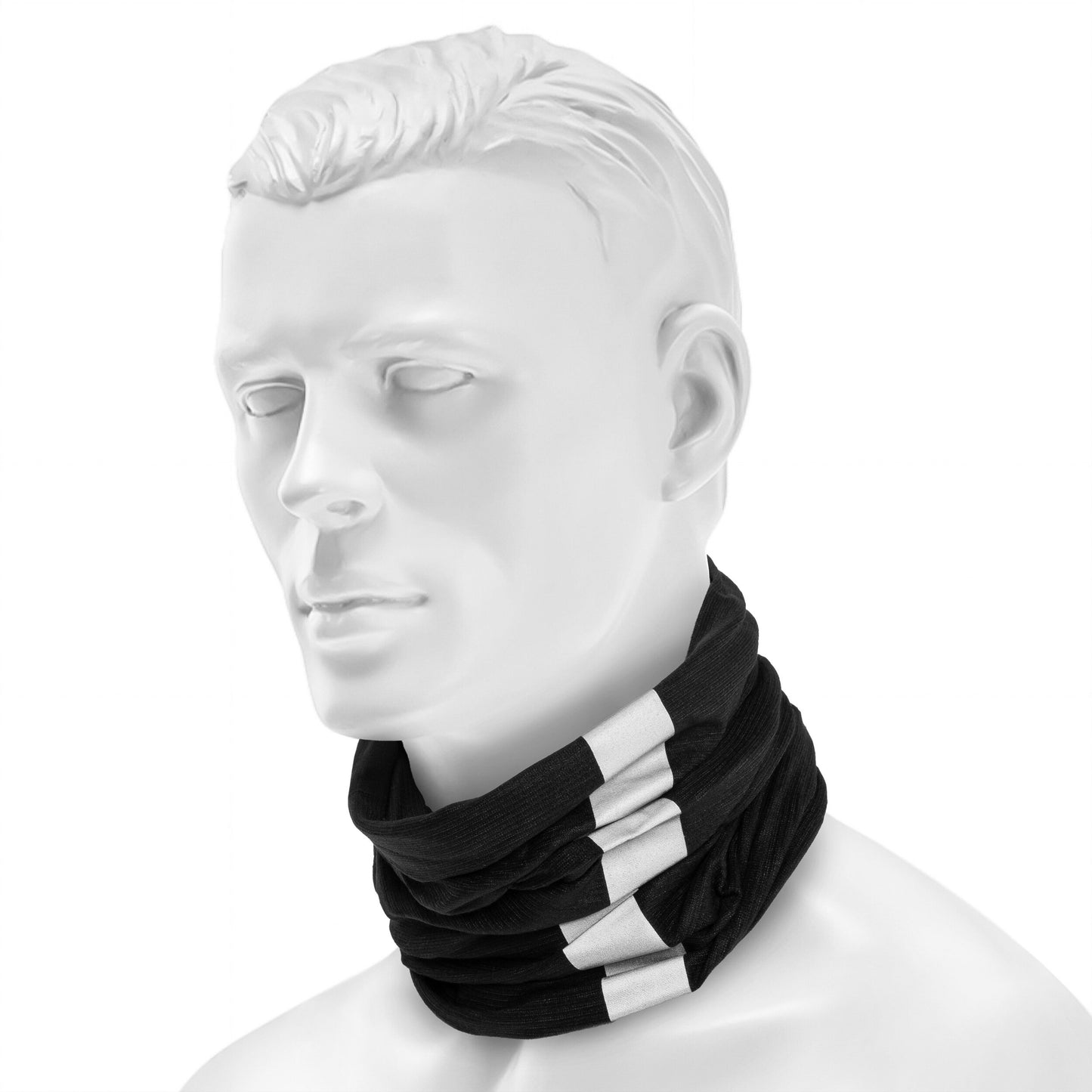Chusta ochronna Buff Safety Coolnet UV Reflective - R-Solid Black