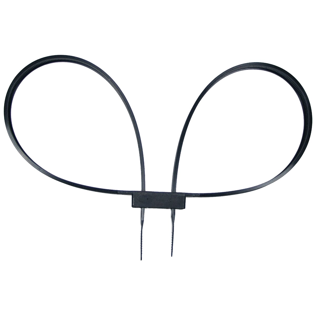 Kajdanki jednorazowe MFH 80 x 1,27 cm - Black - 10szt.